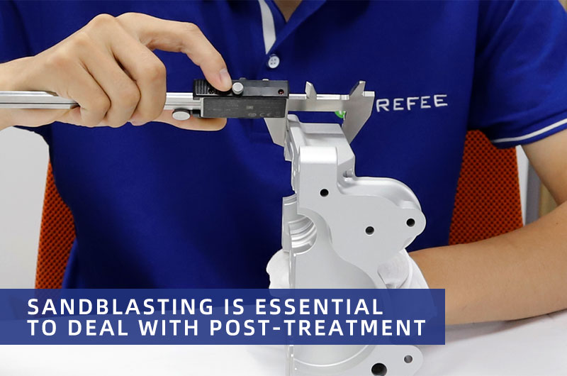 Sandblasting is Essential to deal with PostTreatment grefee mold company