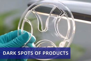 Dark spots of products