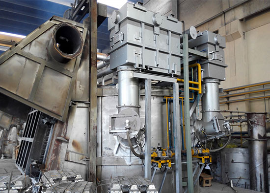 Die-casting-central-furnace