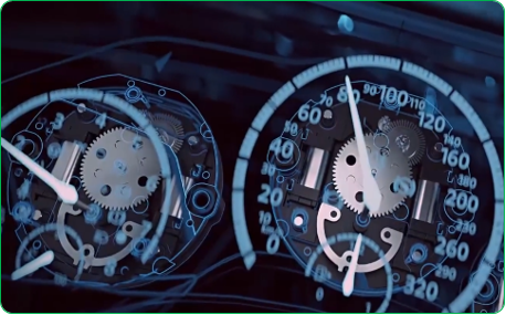 Automotive Dashboard Drive Gears