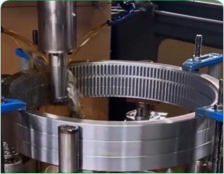 Internal gear processing