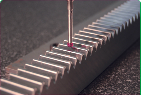 Straight Rack - CMM Inspection