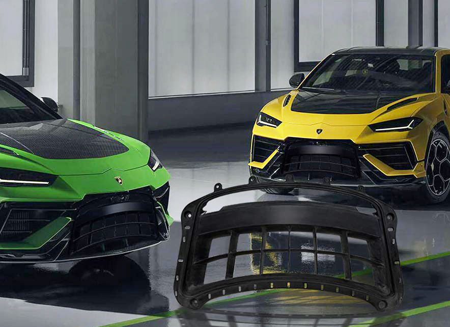 Improve Five-Axis CNC Machining of Lamborghini Grille