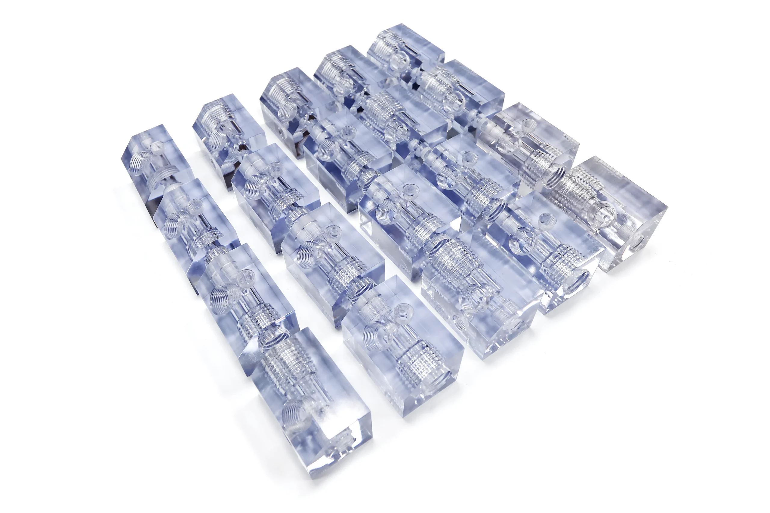 Transparent Parts CNC Machining